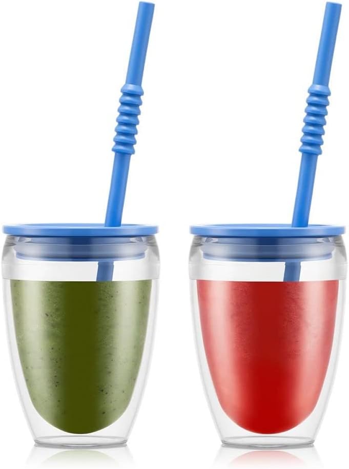 Double Wall Tumbler With Lid And Straw 0.3L Matisse 2 Pieces Main image