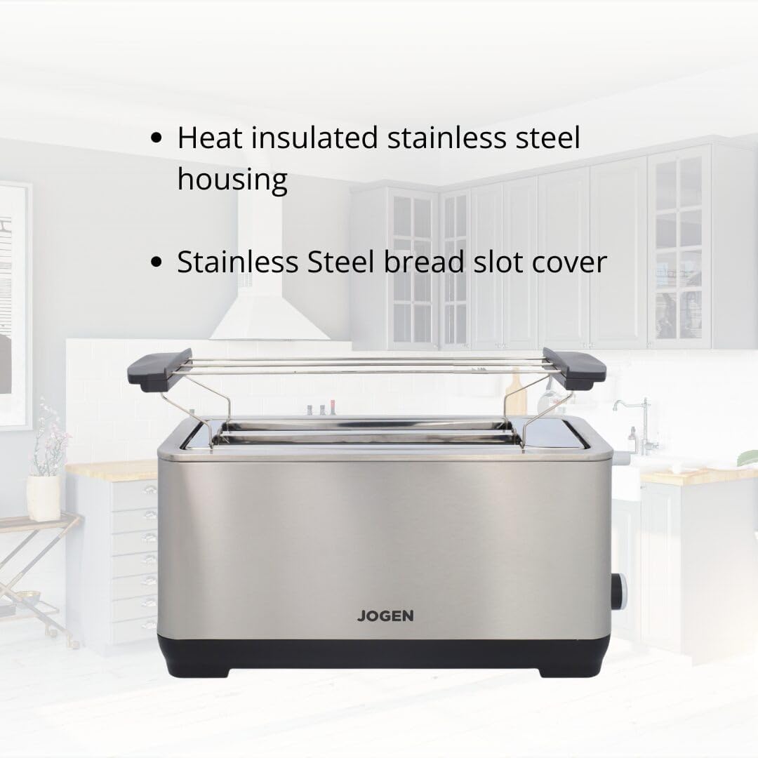 Jogen BT 3214 Double Long Slot Automatic Bread Toaster 1600W