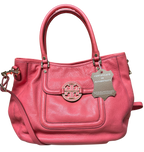 Tory Burch Tote Bag Peach Leather 2 way