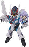 TAMASHII NATIONS - Macross Delta - VF-31S Siegfried (Arad Molders Use) with Mikumo Guynember, Bandai Spirits Tiny Session Figure