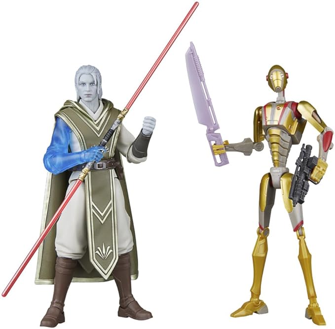 STAR WARS The Black Series Dagan Gera & BX Droid (Hybrid), Star Wars Jedi: Survivor Gaming Greats Collectible 6 Inch Action Figure 2-Pack