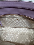 Kate Spade Lavender Saffiano Leather 29CM X 25CM X 16CM