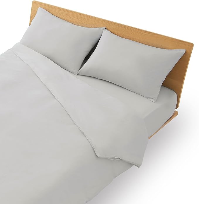 Muji Cooling Duvet Cover Double Grey
