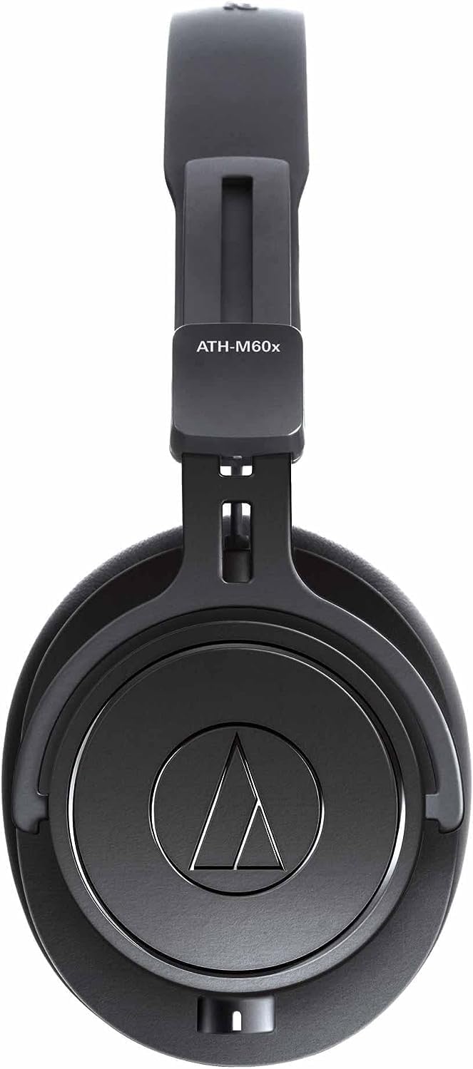 Audio-Technica M60x Professional Studio Headphones Black
