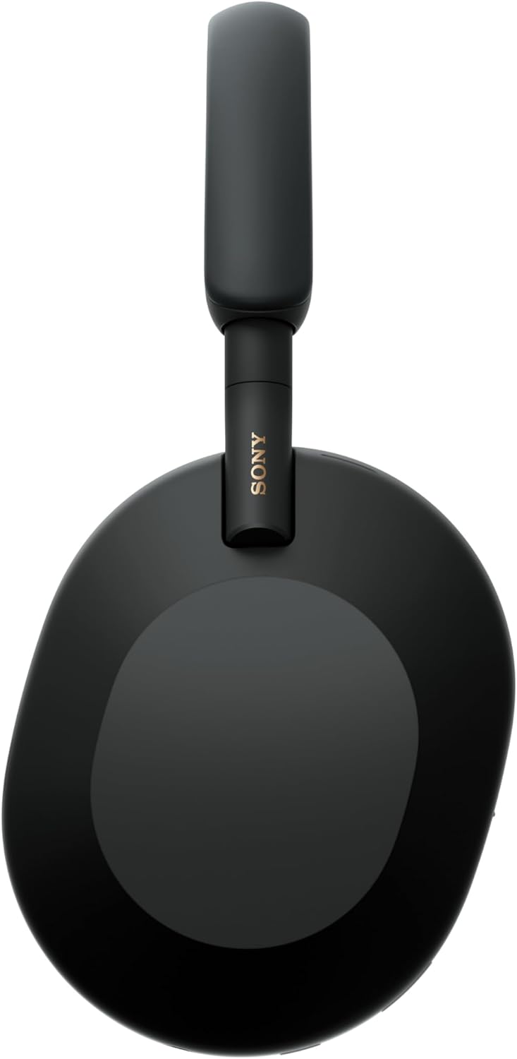Sony WH-1000XM5 Noise Cancelling Wireless Over-Ear Headphones, Bluetooth, Clear Call Quality, Hi-Res, Up to 30hr Battery Life, Quick Charge, Alexa & Google Assistant, iOS & Android - Black