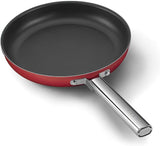Smeg CKFF2601RDM Non-Stick Frying Pan, 26cm, Red