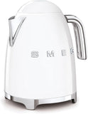 Smeg KLF03WHUK Electric Kettle, 1.7L, White