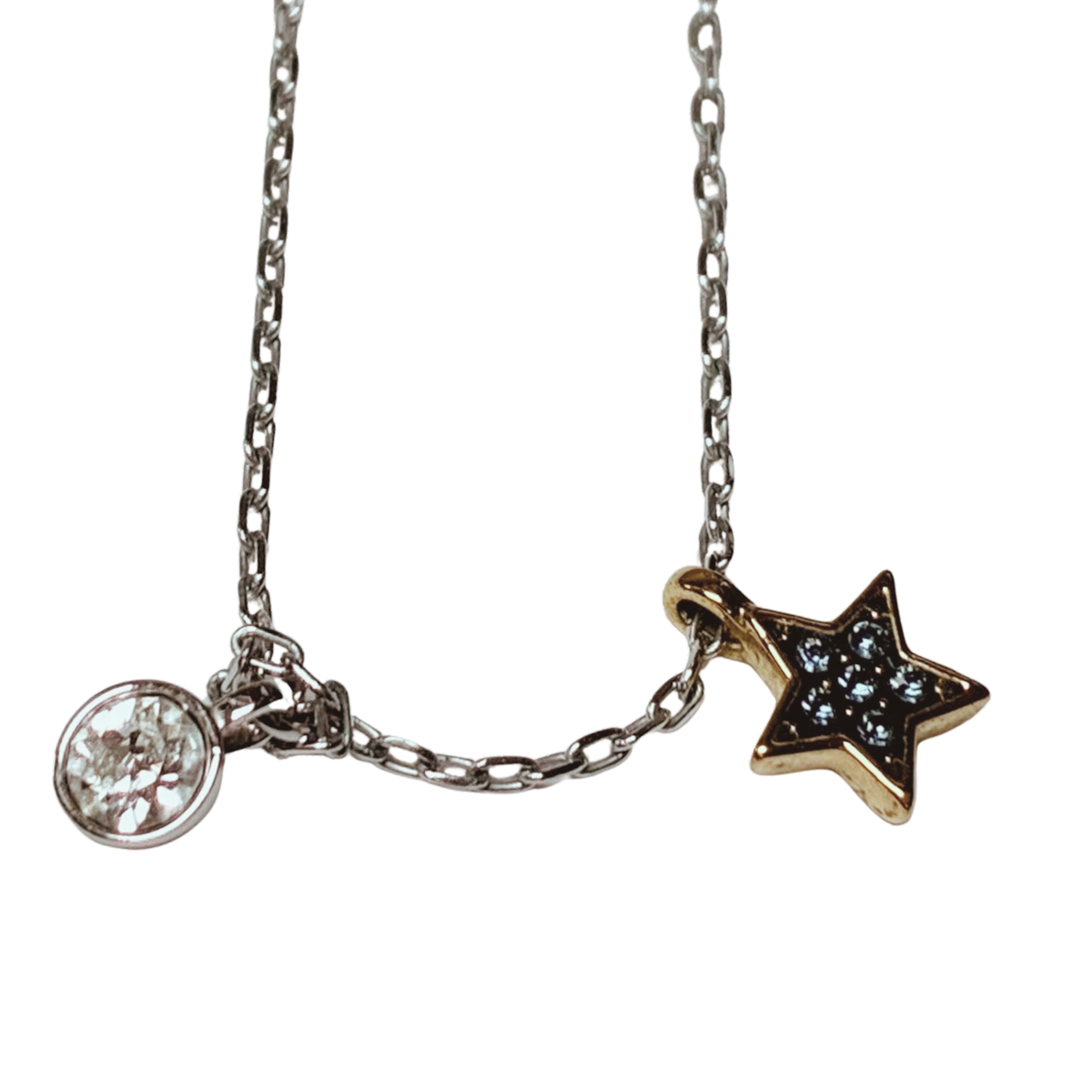 Swarovski Crystal Wishes Star Pendant Set Necklace Main image