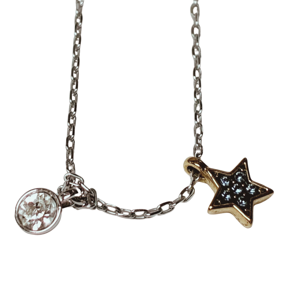 Swarovski Crystal Wishes Star Pendant Set Necklace
