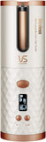 Vidal Sassoon VS Rechargeable Auto Curler (VSA-1910BH/WH), 600 grams,White,VSA1910WH