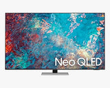 SAMSUNG QA55QN85AAKXXS QN85A Neo QLED 4K Smart TV, 55", Eclipse Silver
