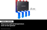 SAMSUNG T7 Portable SSD 500GB External SSD Blue