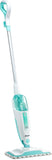 Shark Steam Mop, Floor cleaning mop with 2 Dirt Grip Pads, Lightweight, Safe for all Sealed Hard Floors, Machine Washable Pads, Removable Water Tank, White/Seafoam - Shark S1000