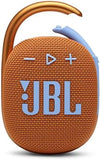 JBL Clip 4 Ultra Portable Bluetooth Speaker, IP67 Waterproof and Dustproof, 10- Orange