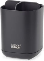 Joseph Joseph EasyStore Toothbrush Holder Caddy Bathroom Storage Compact Matt Blac