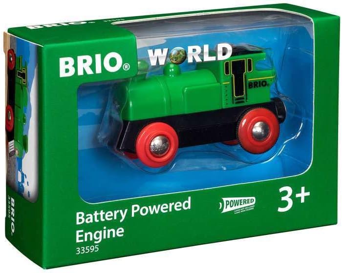 BRIO 33595 Battery-powered Engine - Kids Creative Building Toys and Wooden Toy