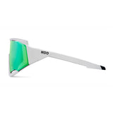 KOO Spectro Sunglasses I Performance Eyewear for Road, Triathlete & Cyclocross Sports - White Green