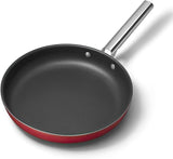 Smeg CKFF2601RDM Non-Stick Frying Pan, 26cm, Red