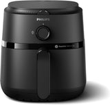 Philips 1000 Series NA12009 Air fryer 4.2L Capacity 1500W Healthy Oil Free Frying Compact Design Dishwasher Safe Parts Black Finish