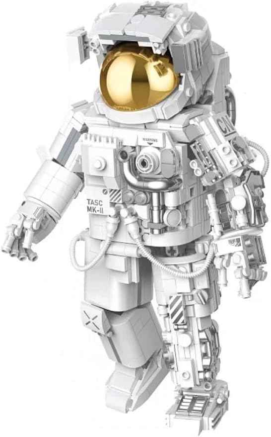Top Toy Art Collection Astronauts exploring the moon Amusement Park Building Block Puzzle Toy Main image