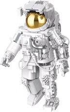 Top Toy Art Collection Astronauts exploring the moon Amusement Park Building Block Puzzle Toy