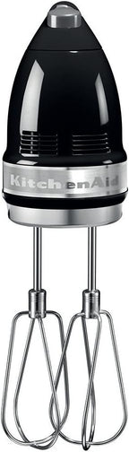 KitchenAid 9 Speed Corded Hand Mixer, Onyx Black