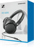 SENNHEISER HD 400S Closed Back, Around Ear Headphone with One-Button Smart Remote on Detachable Cable With Built-in microphone