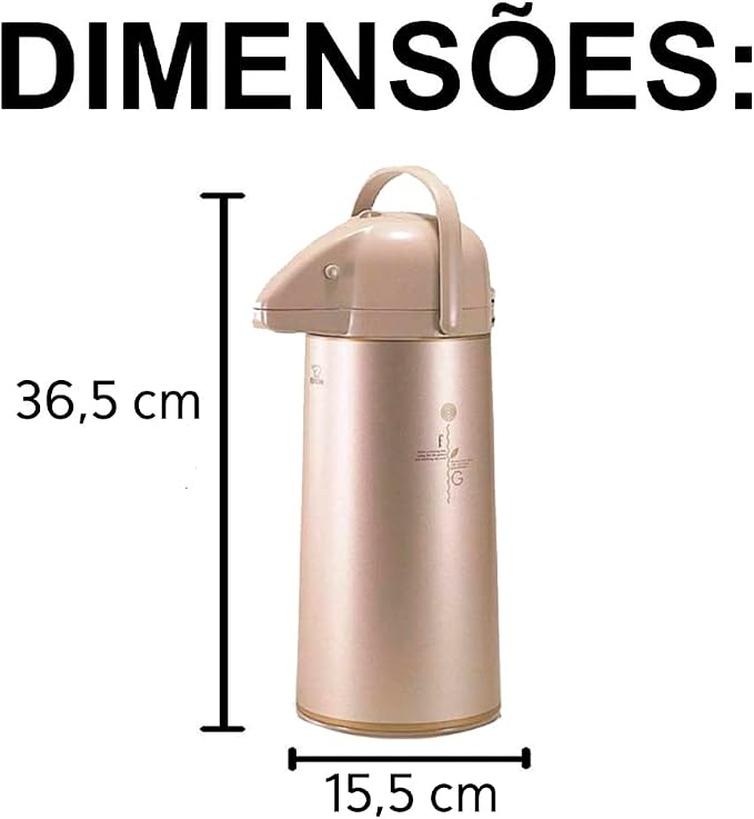 Zojirushi AAPE19-TK Airpot, 1.9L Herb Cacao