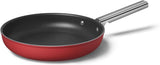 Smeg CKFF2801RDM Non-Stick Frying Pan, 28cm, Red