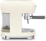 Smeg ECF02CRUK Espresso Coffee Machine 1450W, Cream