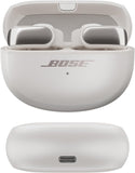 Bose Ultra Open Earbuds with OpenAudio Technology, Open Ear Wireless Earbuds, Up to 48 Hours of Battery Life, White Smoke