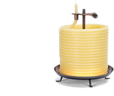 Candle by the Hour 20561B 144-Hour Candle, Eco-friendly Natural Beeswax with Cotton Wick,Yellow