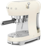 Smeg ECF02CRUK Espresso Coffee Machine 1450W, Cream
