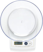 Tanita Digital Multi-Purpose Plastic Kitchen Scale, 2kg, White