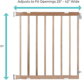Toddleroo by North States 42in Wide Stairway Swing Baby Gate