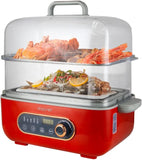 Mayer MMFS10 Digital Food Steamer 10L Red