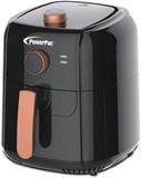 PowerPac PPAF656 Air Fryer with Hot Air Flow System, 5.5L Black