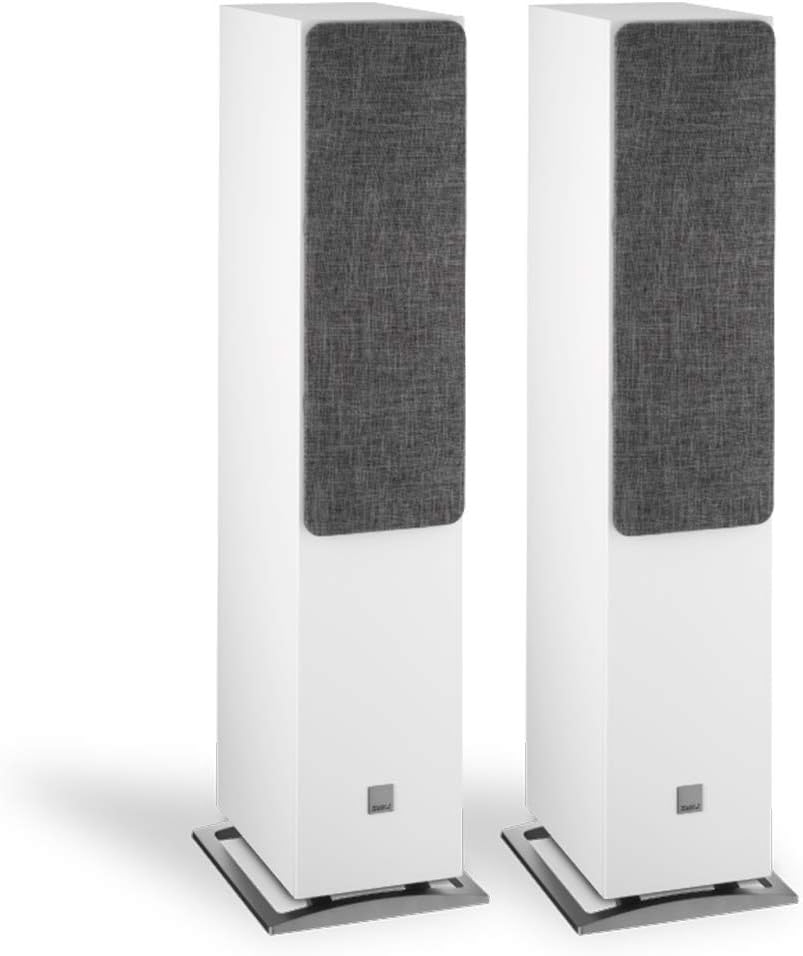DALI Oberon 7 Floorstanding Speaker - Pair White Main image