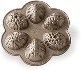 Nordic Ware 257NW-91548 Cast Aluminium Ornamental Egg Pan, Toffee