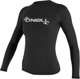 O'Neill Wetsuits Women's O'Neill Basic Skins UPF 50+ Long Sleeve Rash Guard