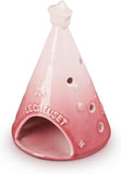Le Creuset Star Relief Candle Stand, Pale Rose