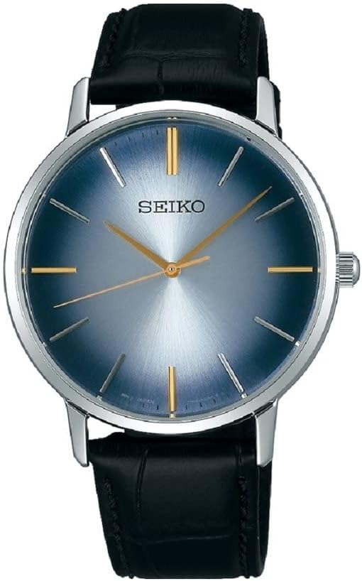 Seiko SCXP125 Mens Selection Collection Reproduction Model Gold Feather Limited Edition Wristwatch