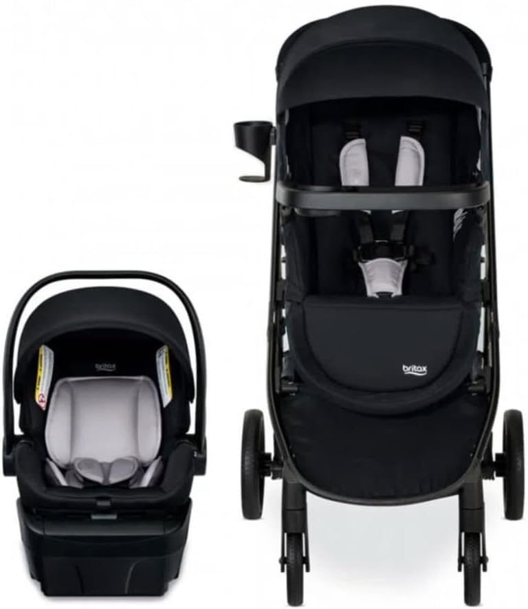 Britax Willow Brook Travel System Onyx Glacier Secondary image