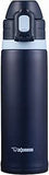 Zojirushi Direct Drinking Water Bottle, Sports Type, Stainless Steel, Straw Bottle, 0.52L, Navy