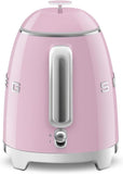 Smeg KLF05PKUK Mini Electric Kettle, 0.8L, Pink