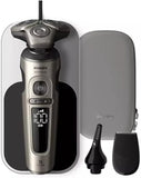 Philips SP9873/15 Shaver Series 9000 Prestige Wet & Dry Electric Shaver with NanoTech Dual Precision Blades, Gold