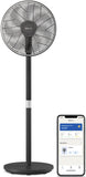 Philips 3000 Series CX3550/01 - Pedestal Fan, 2562 m³/h, Tiltable Head and Oscillates 90°, 40cm, Black