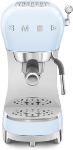 Smeg ECF02BLUK Espresso Coffee Machine with 15 Bar Pump