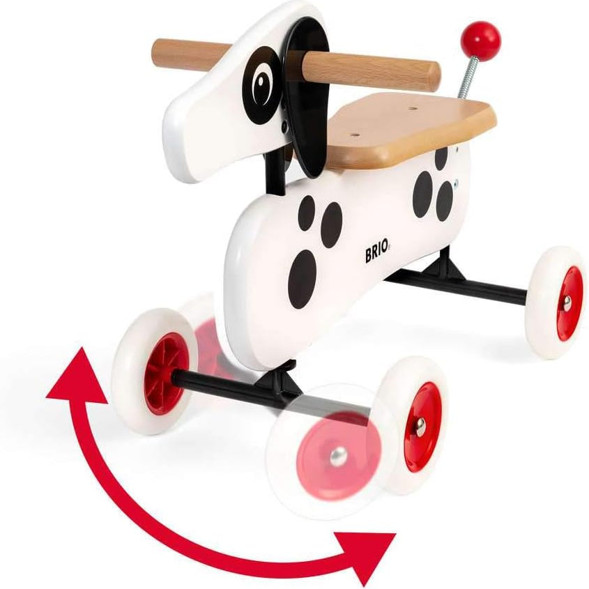 Brio 30281 Dachshund Sausage Dog Ride Toddler Toy For Kids 12 Months And Up