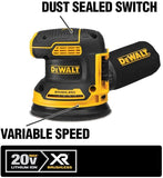 DEWALT 20V MAX Orbital Sander, Tool Only (DCW210B)